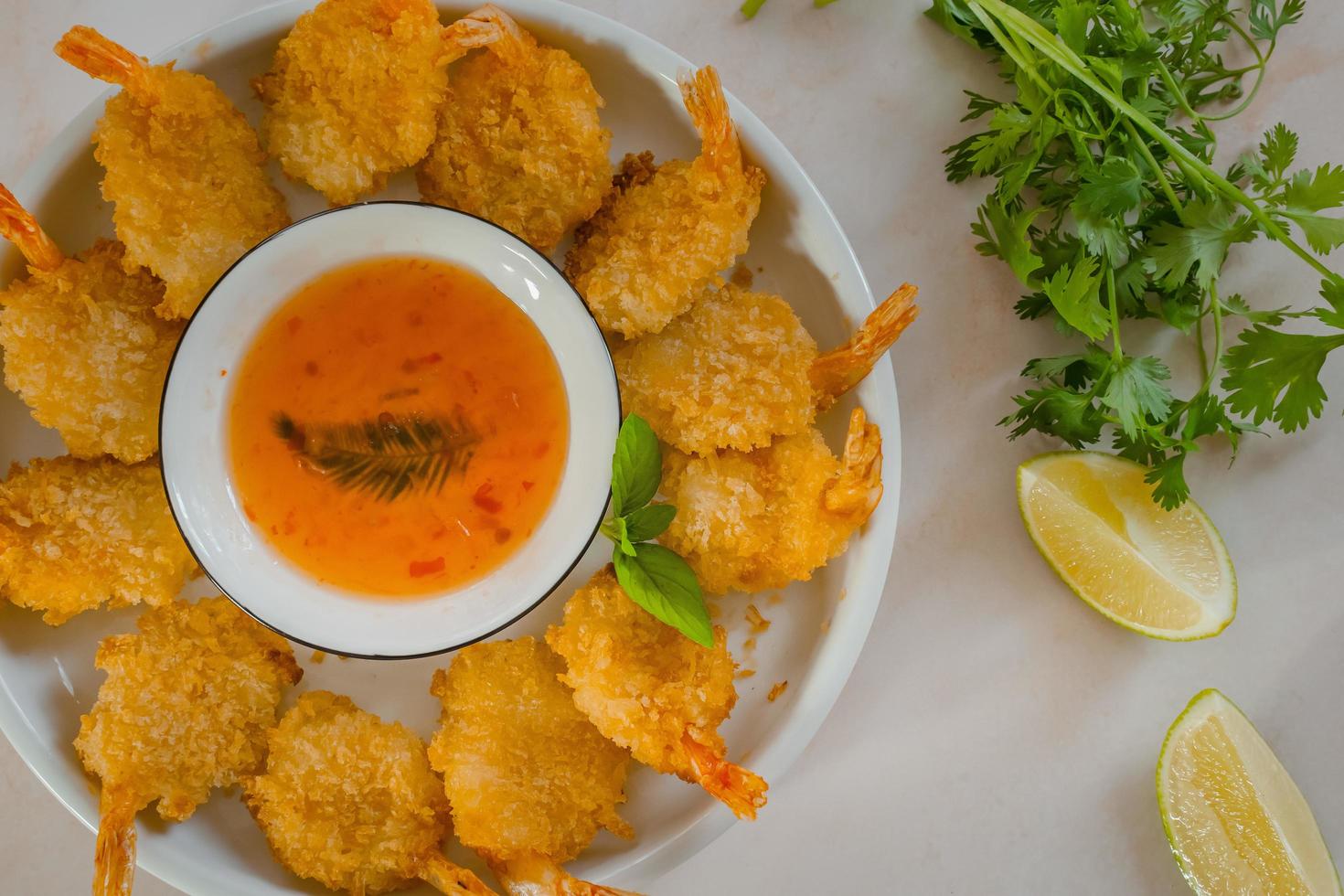 Lightly breaded then fried this Classic Fried Shrimp recipe is completely addictive photo