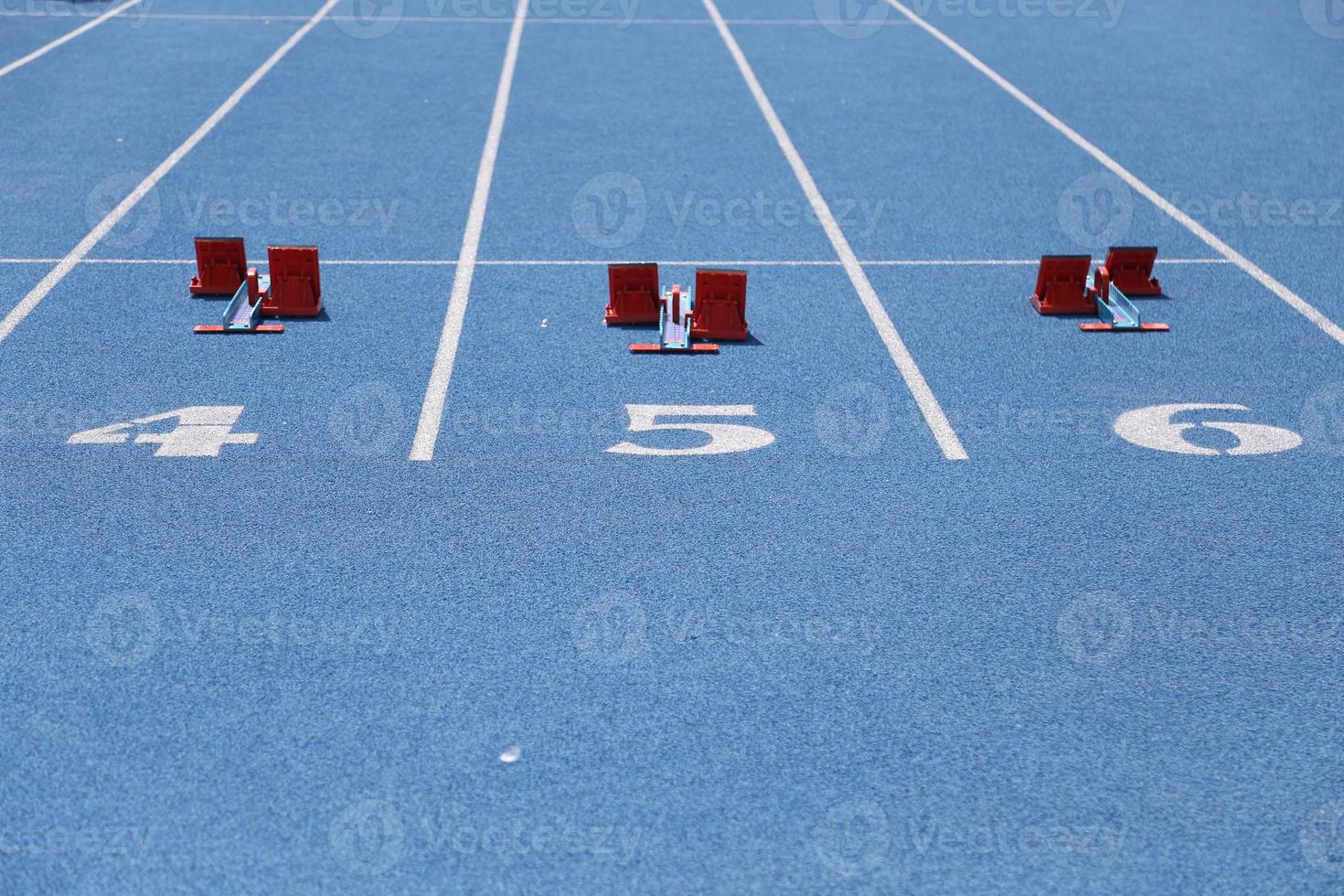 Numbers on running Field photo