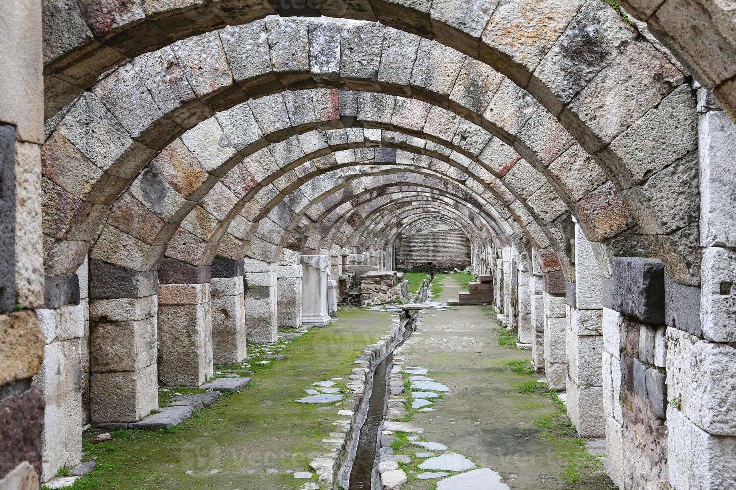 Agora of Smyrna in Izmir, Turkey photo