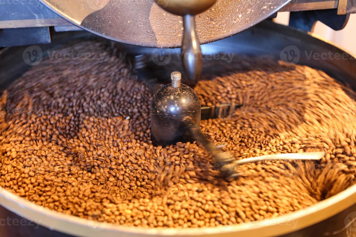 Green Coffee Beans Roasting photo