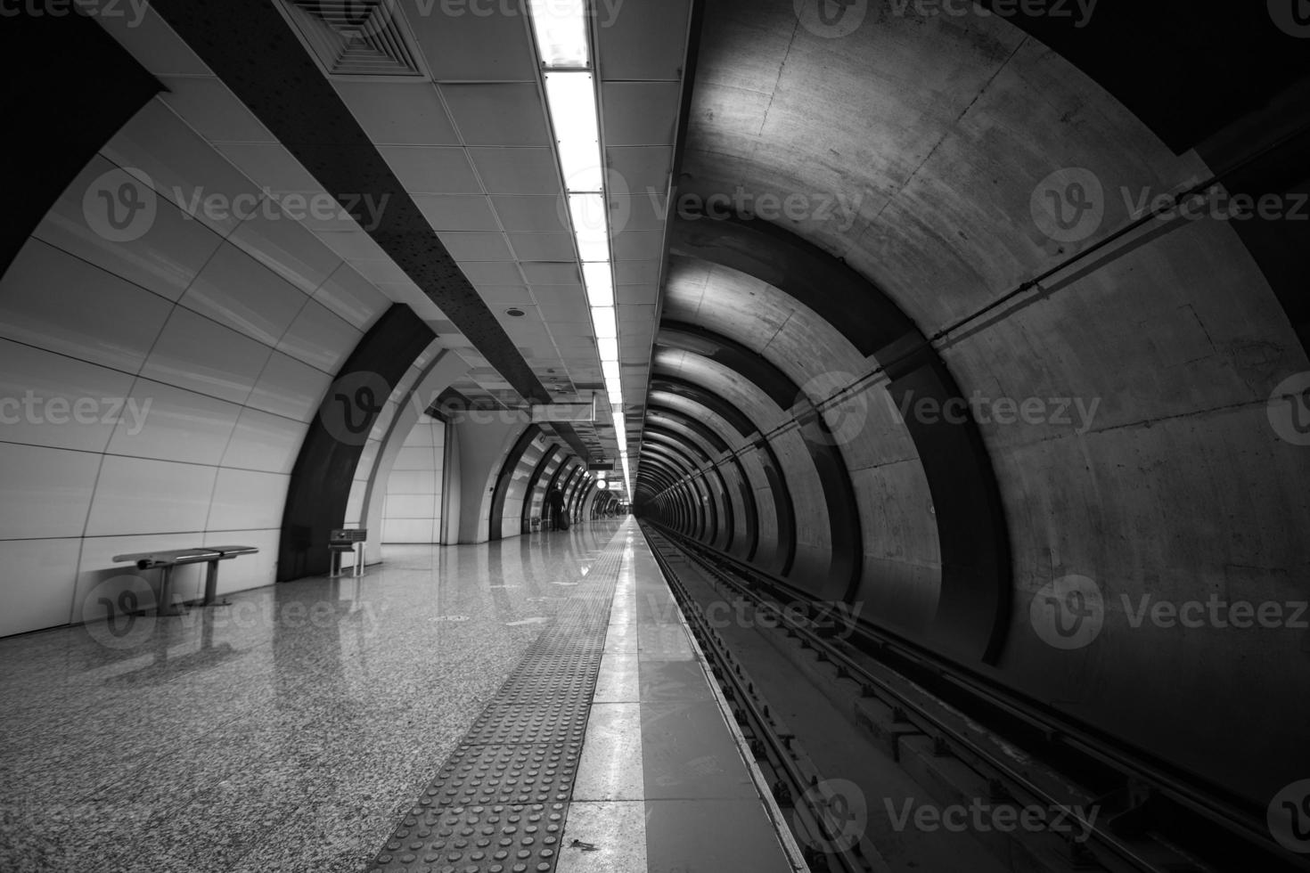 Inside of a Metro Station photo