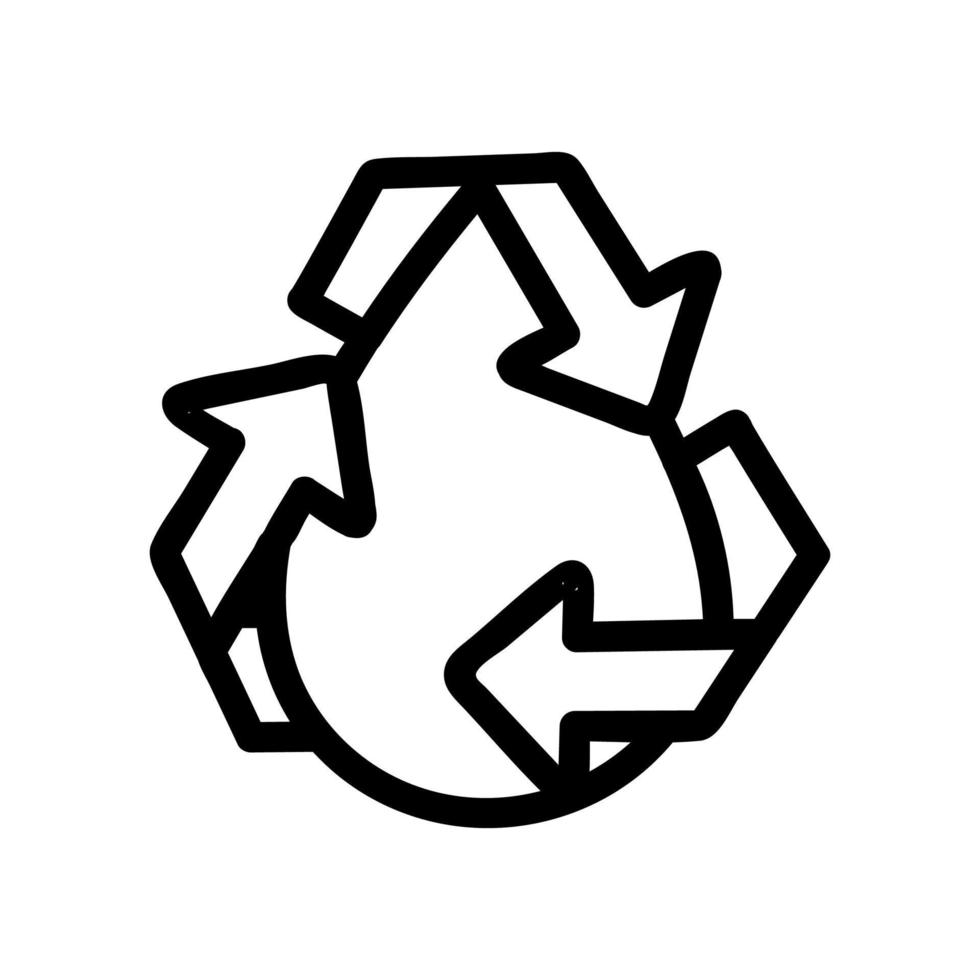 vector de icono de purificación de agua. ilustración de símbolo de contorno aislado