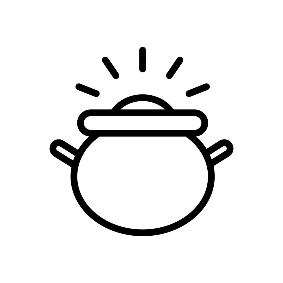 jug of gold icon vector outline illustration