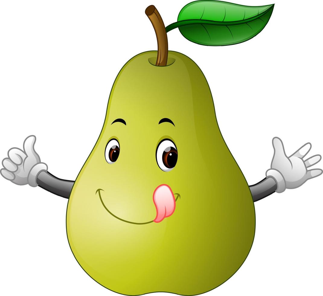 pear with face vector