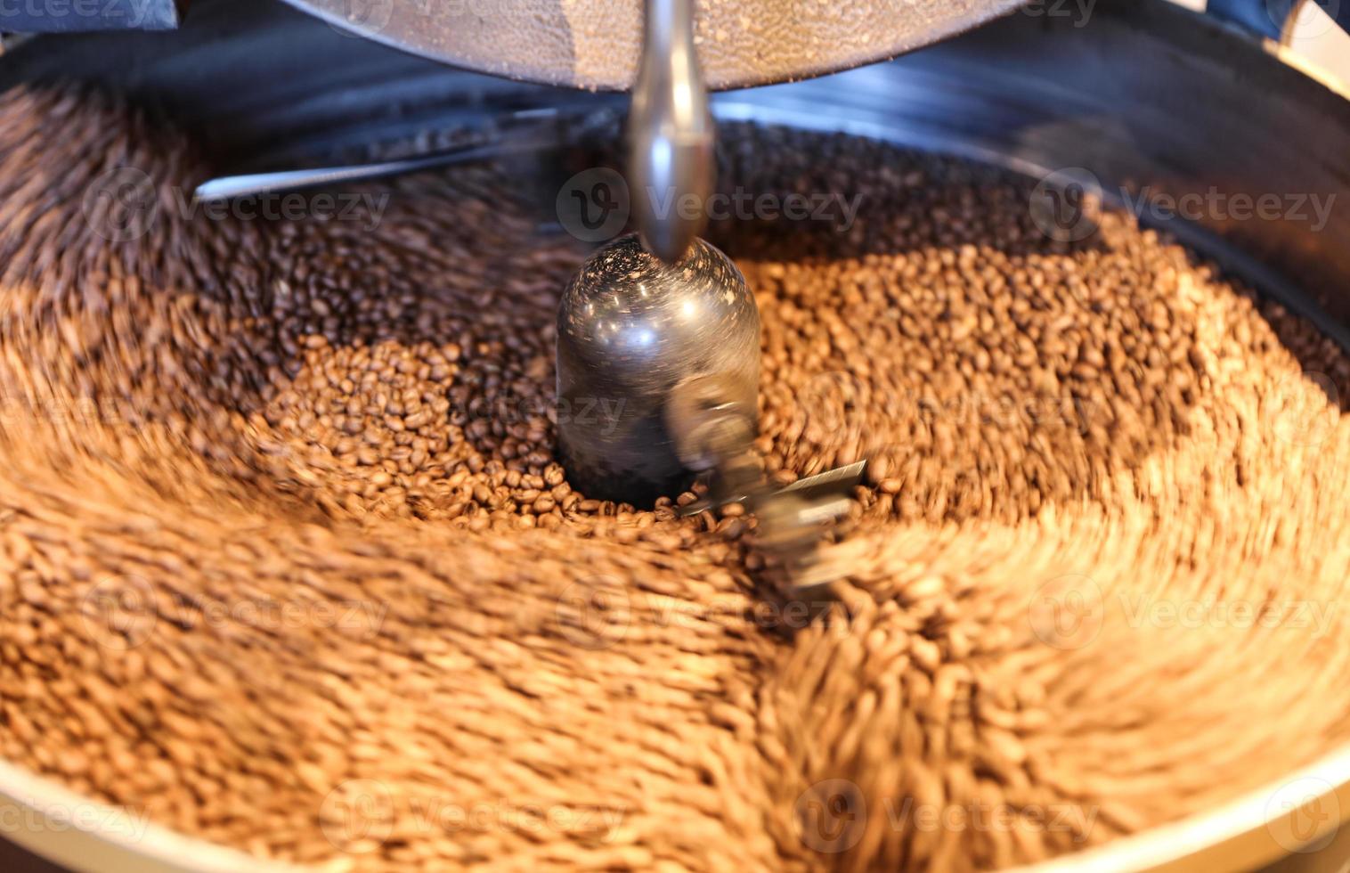 Green Coffee Beans Roasting photo