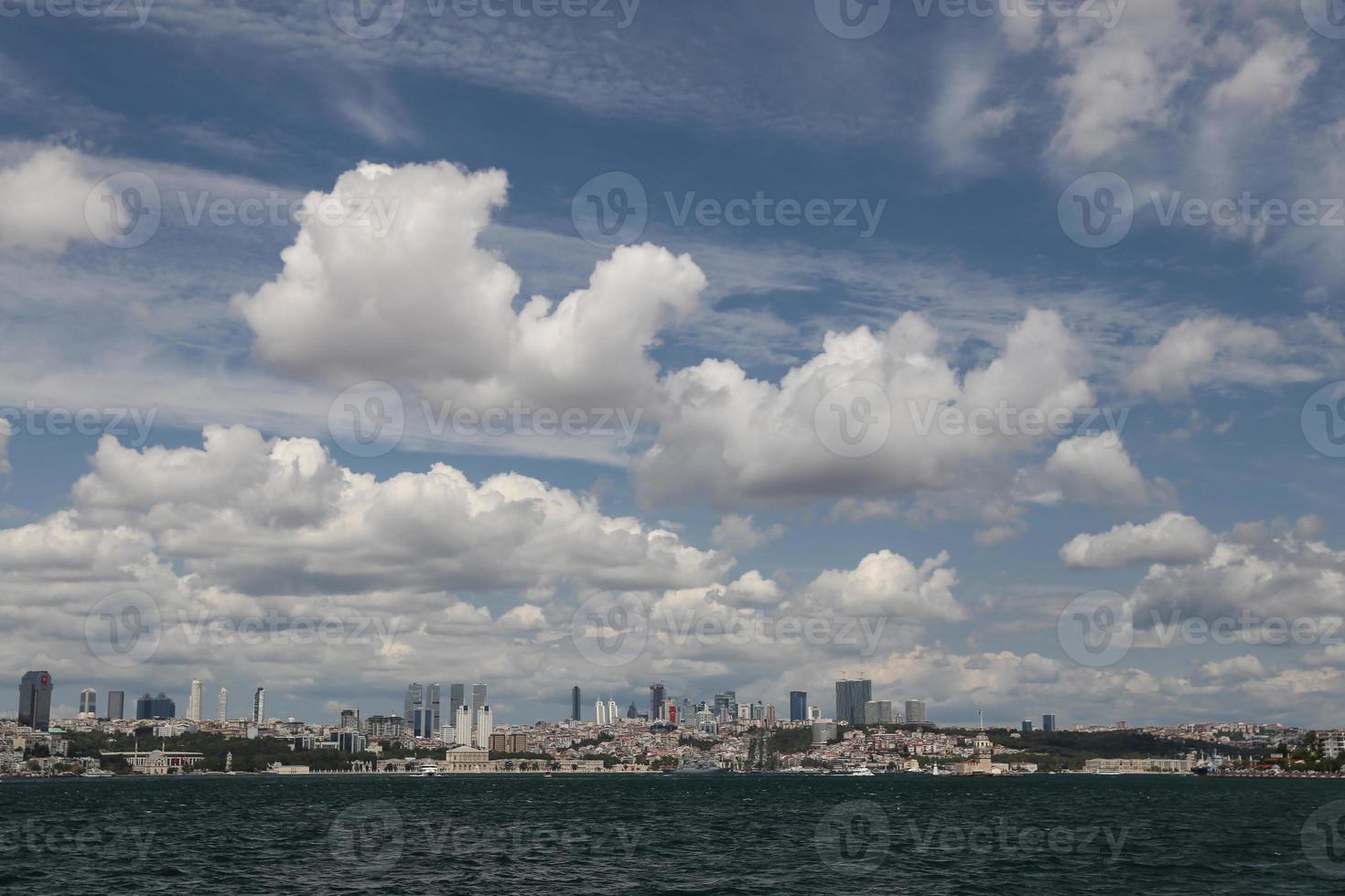 Besiktas district in Istanbul city photo