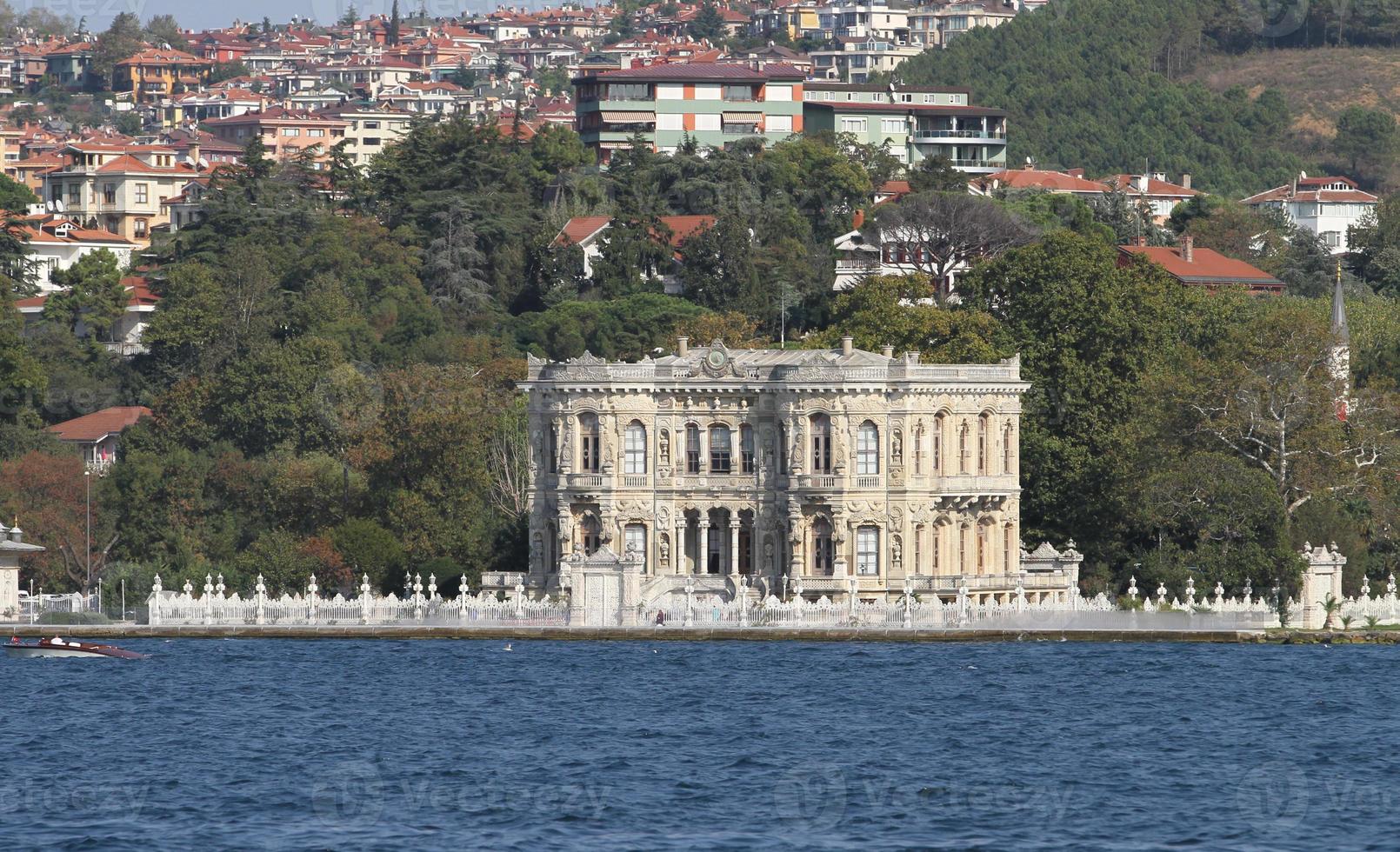 Kucuksu Palace in Istanbul City, Turkey photo