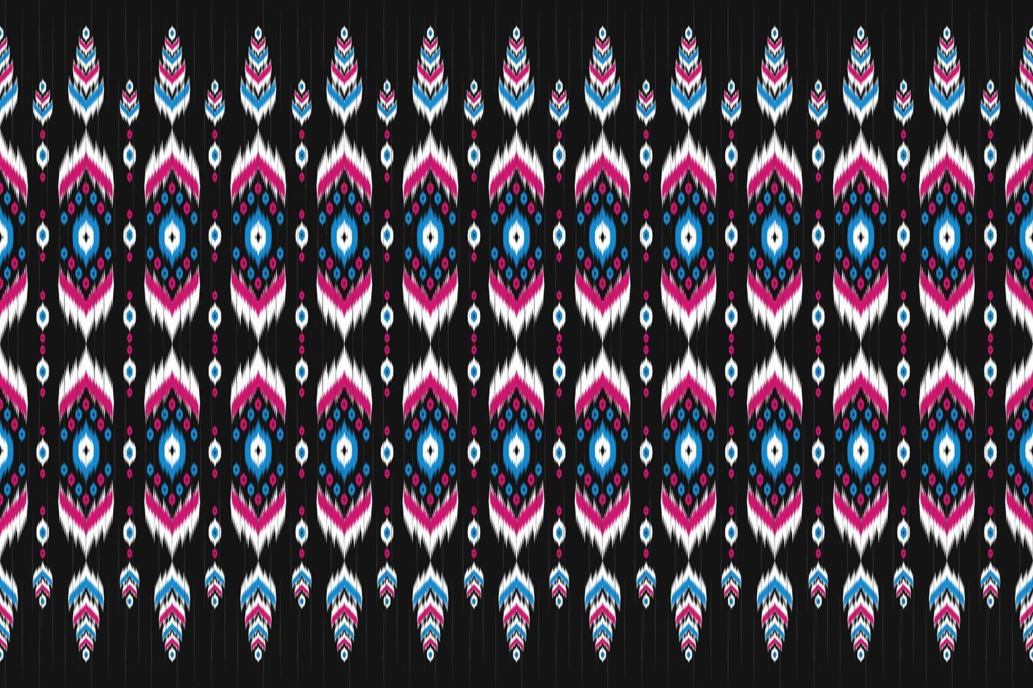 Carpet ethnic pattern art. Ikat seamless pattern in tribal. American, Mexican style. Design for background, wallpaper, vector illustration, fabric, clothing, carpet, textile, batik, embroidery.