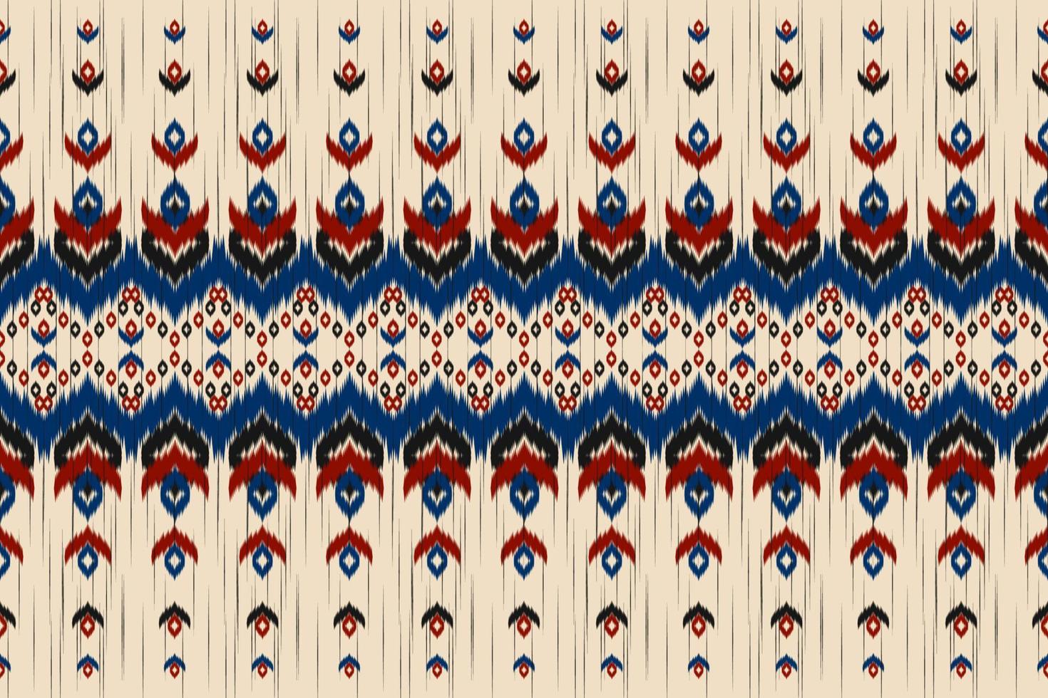 Carpet ethnic pattern art. Ikat seamless pattern in tribal. American, Mexican style. Design for background, wallpaper, vector illustration, fabric, clothing, carpet, textile, batik, embroidery.