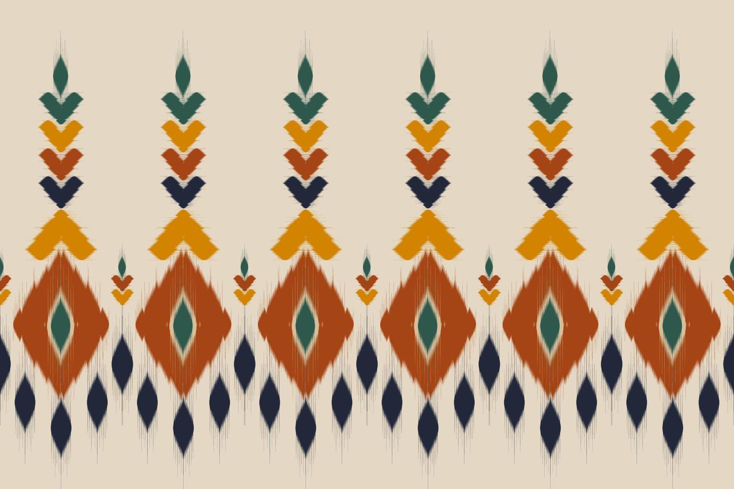 Abstract ethnic pattern art. Ikat seamless pattern traditional. American, Mexican style. Design for background, wallpaper, vector illustration, fabric, clothing, carpet, textile, batik, embroidery.
