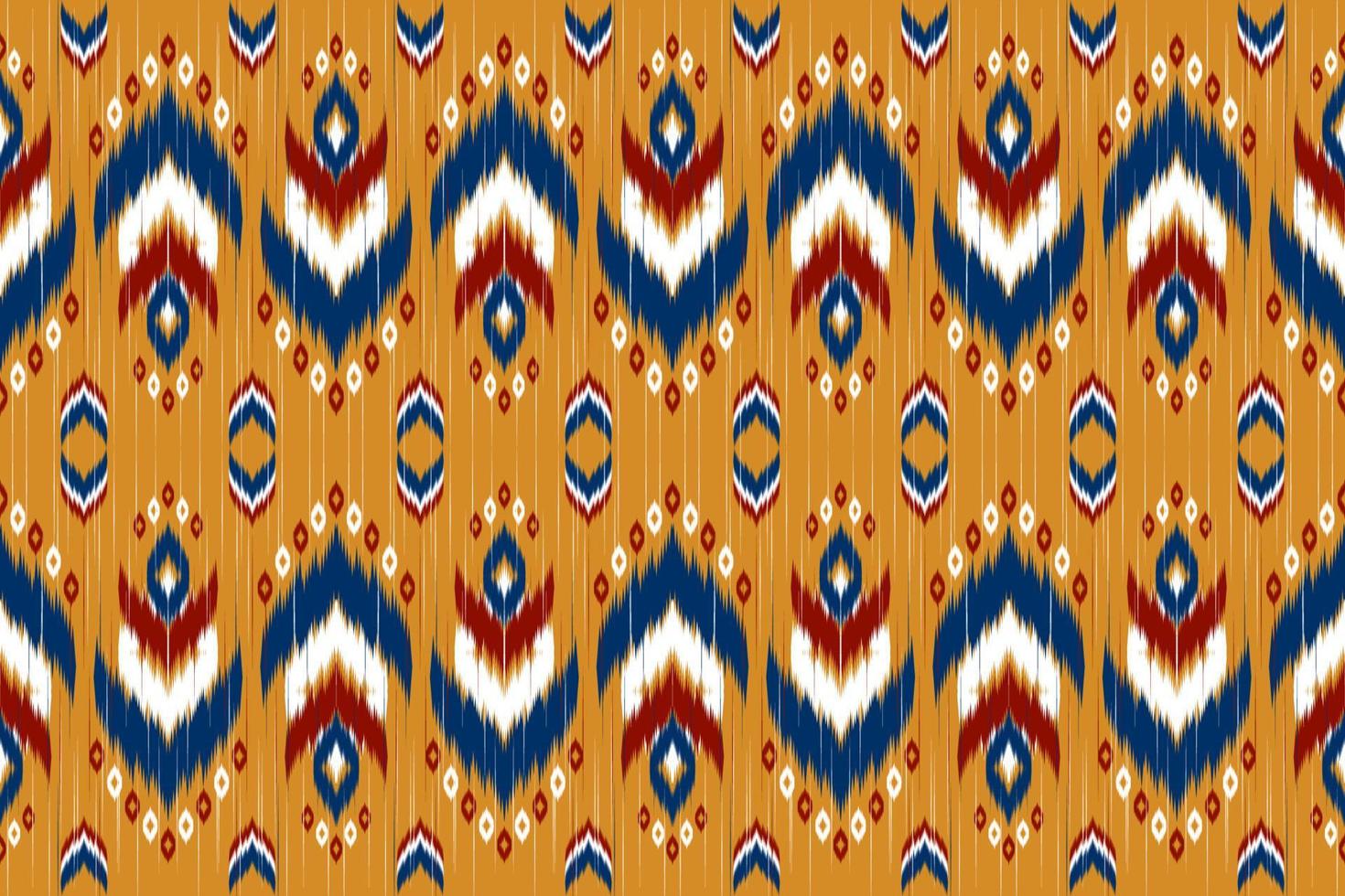 Abstract ethnic pattern art. Ikat seamless pattern traditional. American, Mexican style. Design for background, wallpaper, vector illustration, fabric, clothing, carpet, textile, batik, embroidery.
