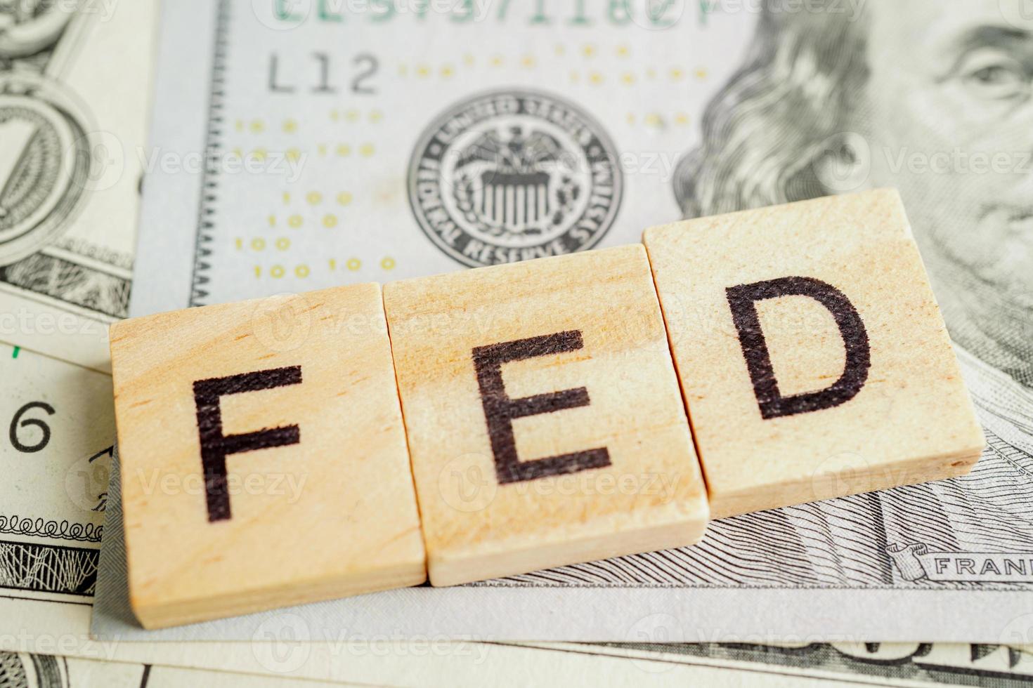 FED The Federal Reserve System, the central banking system of the United States of America. photo