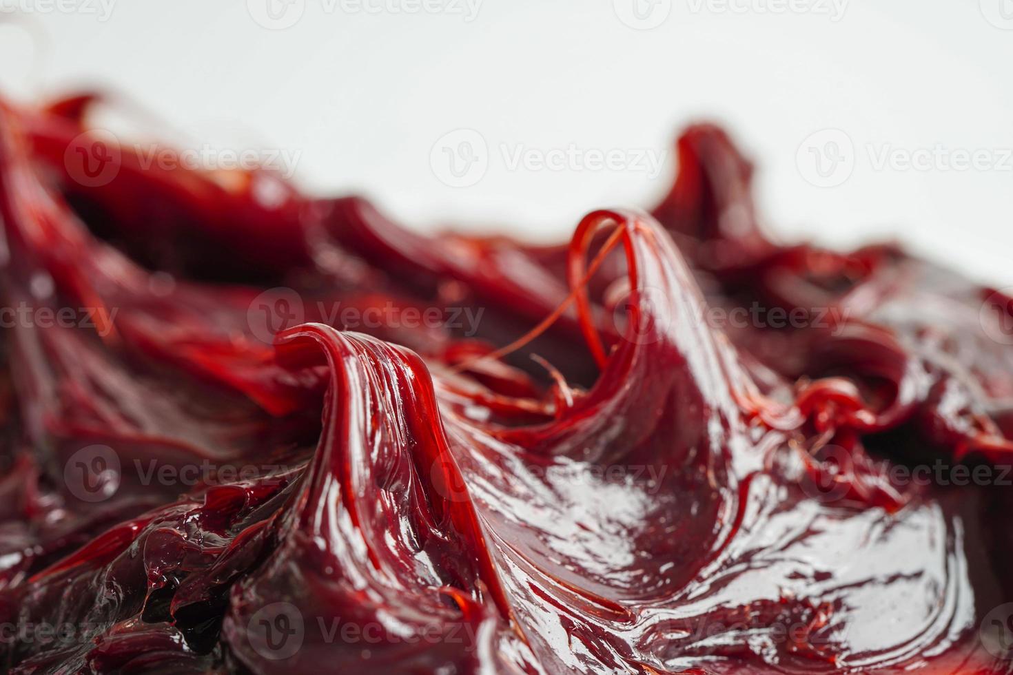 Grease, red excellent water resistance synthetic lithium complex grease for moving path and machinery lubrication for automotive and industrial. photo
