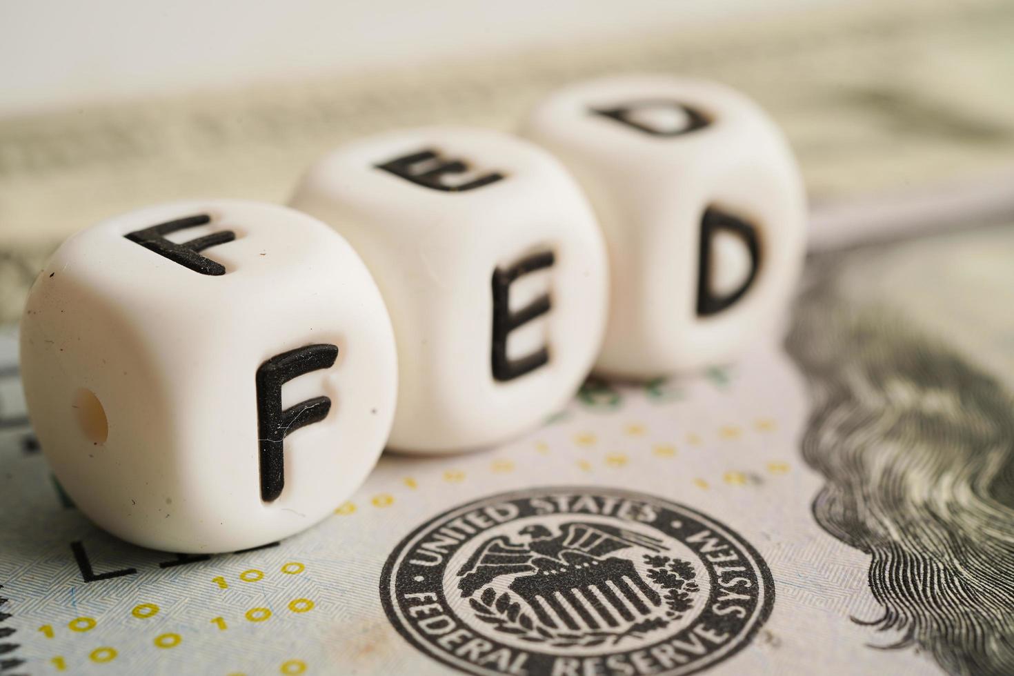 FED The Federal Reserve System, the central banking system of the United States of America. photo