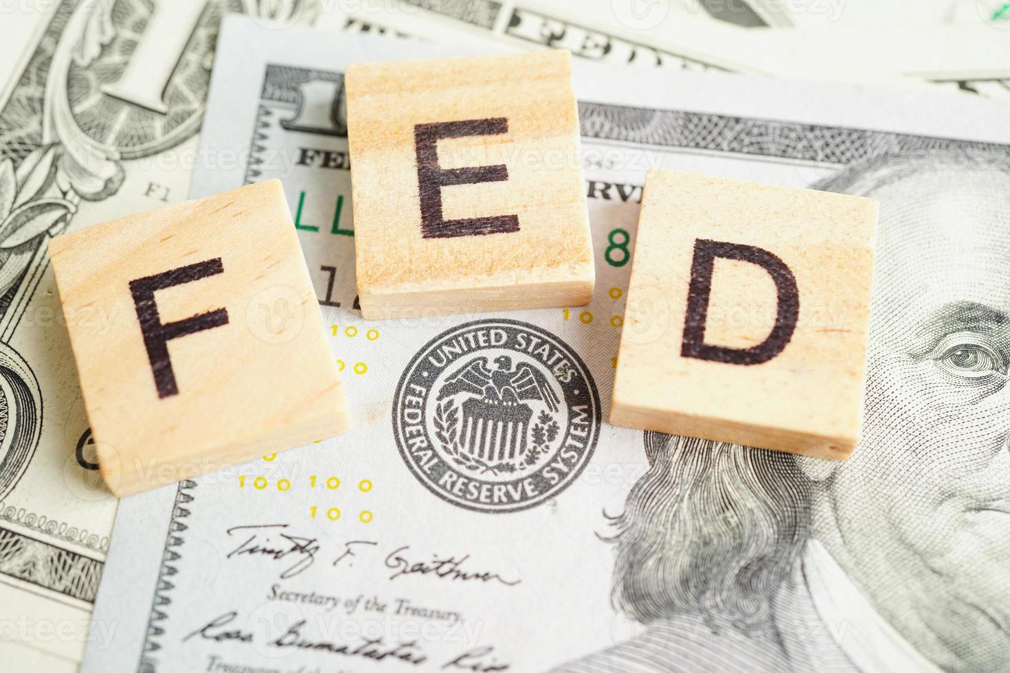FED The Federal Reserve System, the central banking system of the United States of America. photo