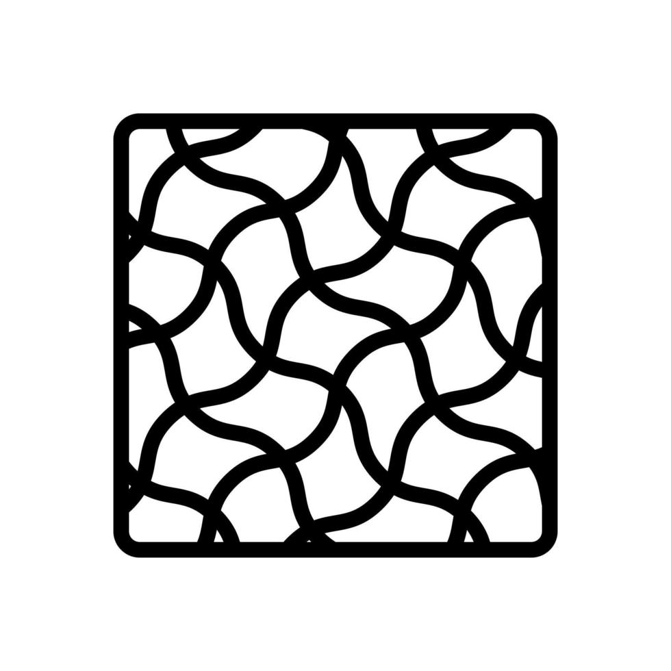 tile puzzle icon vector outline illustration