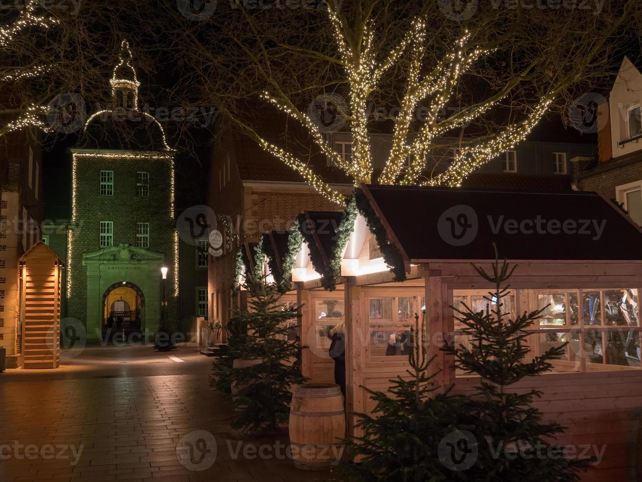 christmas time at Ahaus in westphalia photo