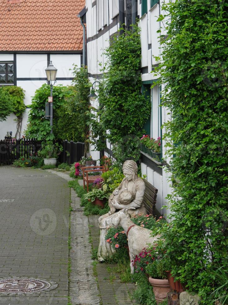 Westerholt village in the german ruhr aerea photo