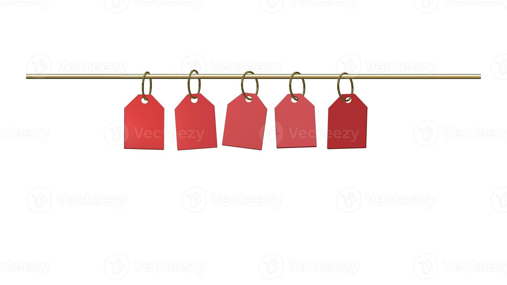 3D render about sale promotion icon concept with clipping path photo
