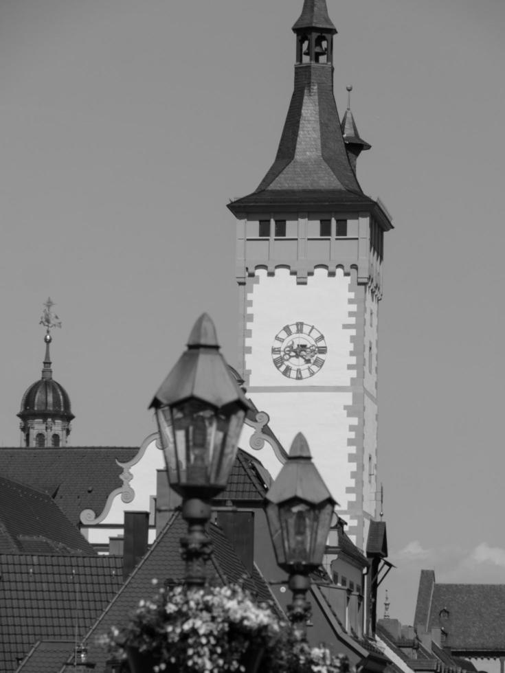 wuerzburg city in bavaria photo