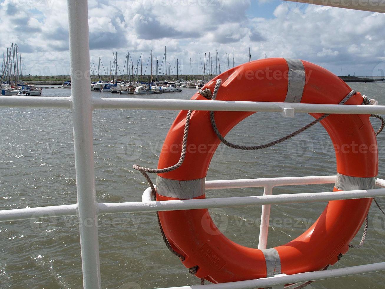 the island of Langeoog in the north sea photo