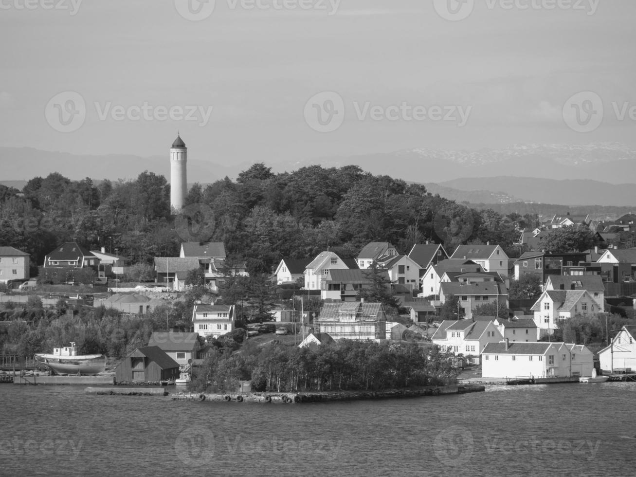 la ciudad de stavanger en noruega foto