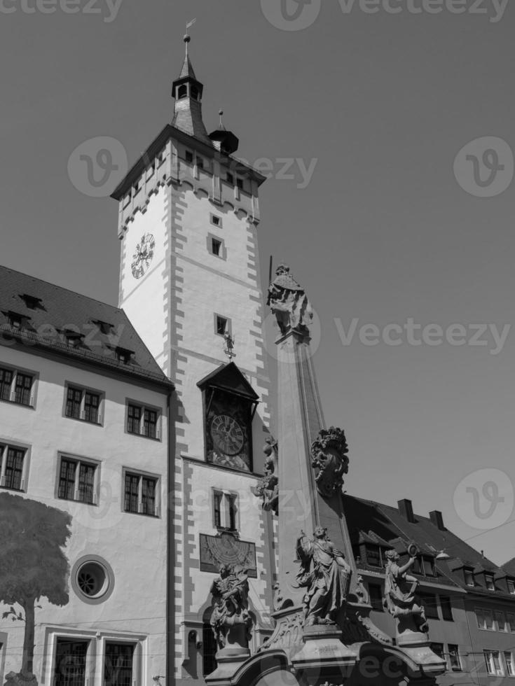 la ciudad de wurzburgo foto