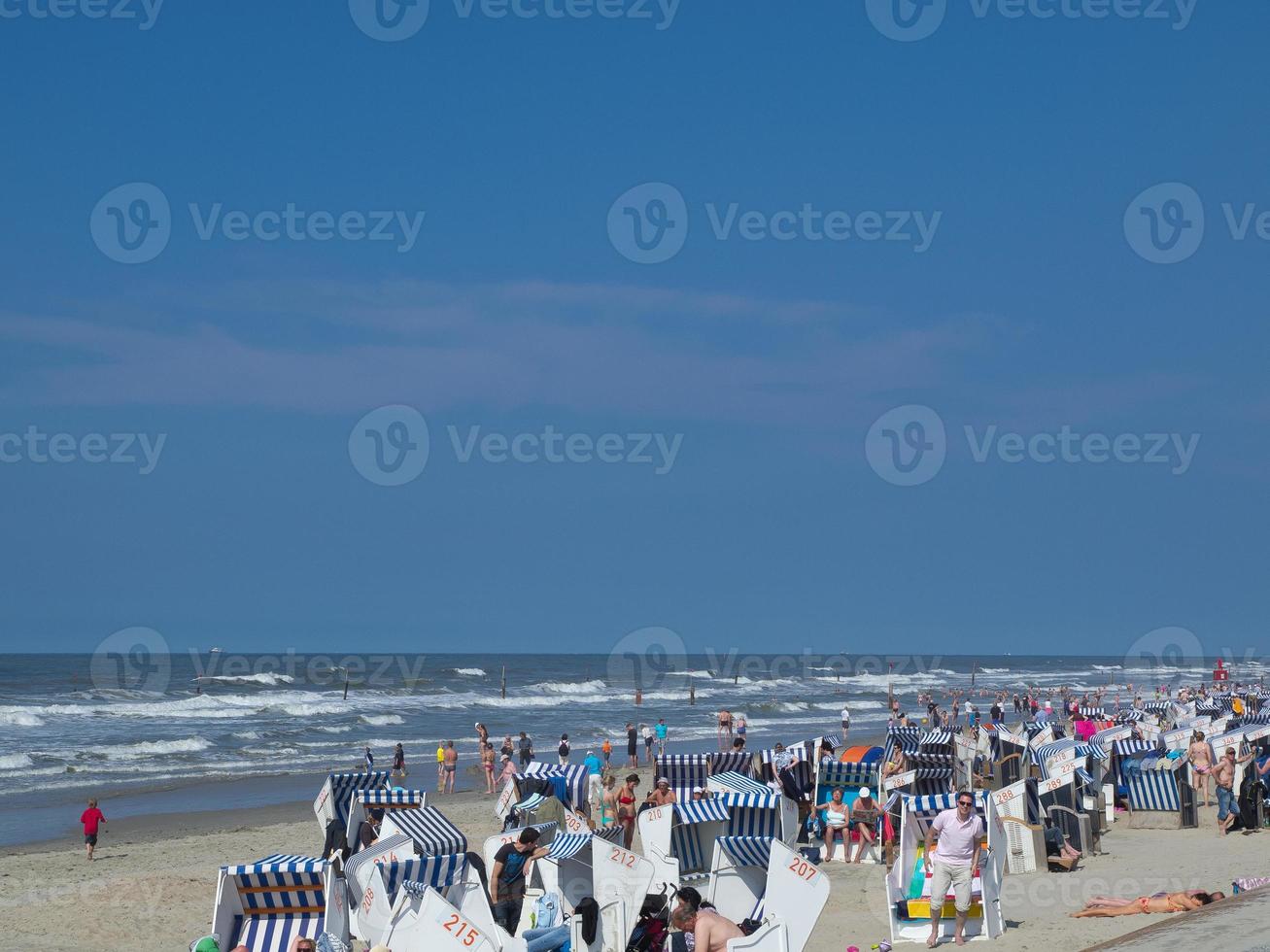 the island of Norderney in germany photo