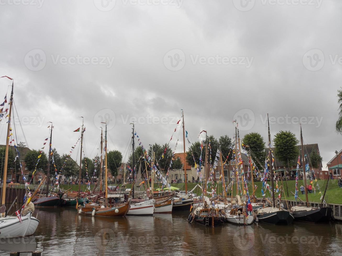 the harbor of Carolinensiel photo