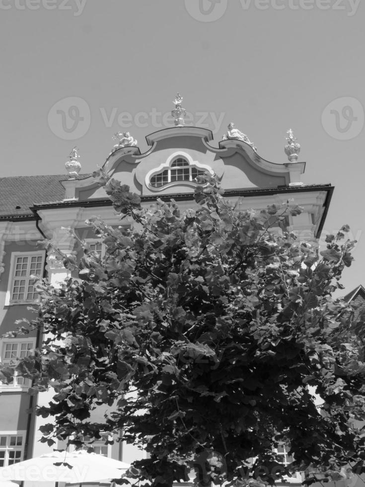 the city of Meersburg at the lake constance photo