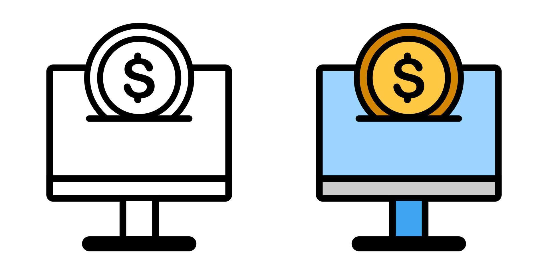 Illustration Vector Graphic of Dollar, finance, money Icon