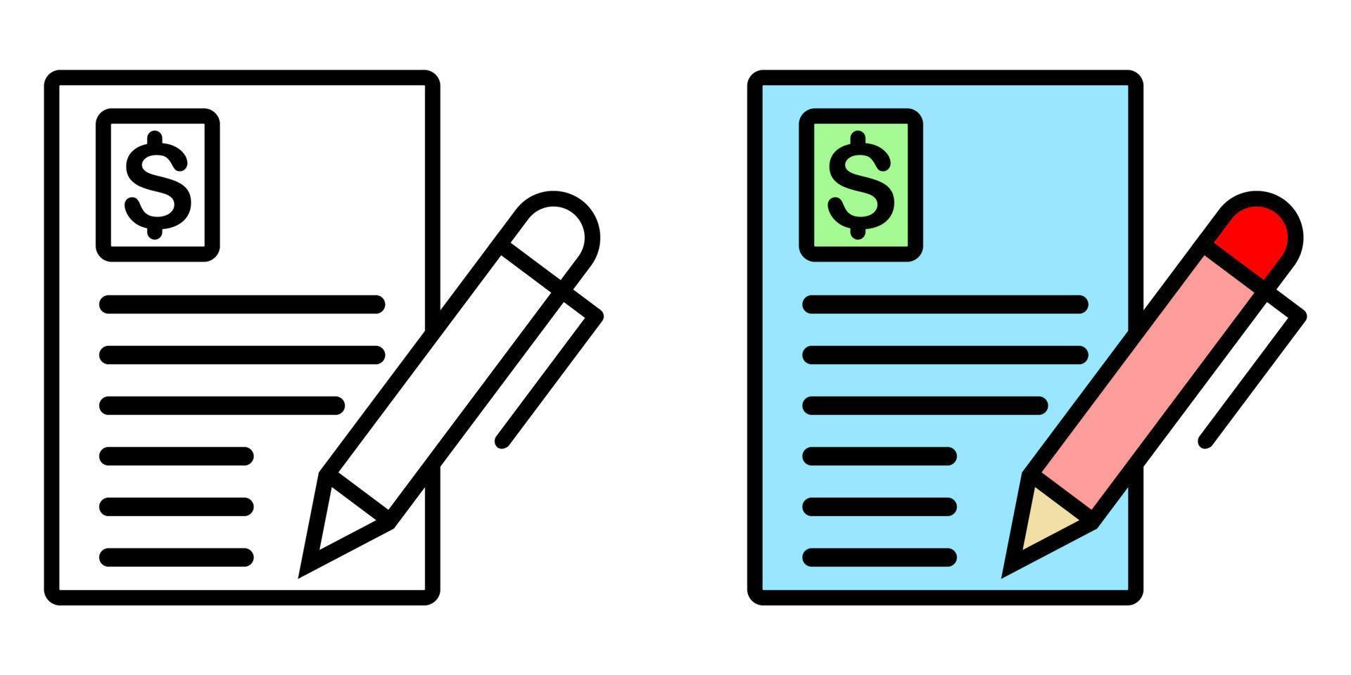 Illustration Vector Graphic of Document, file, page Icon