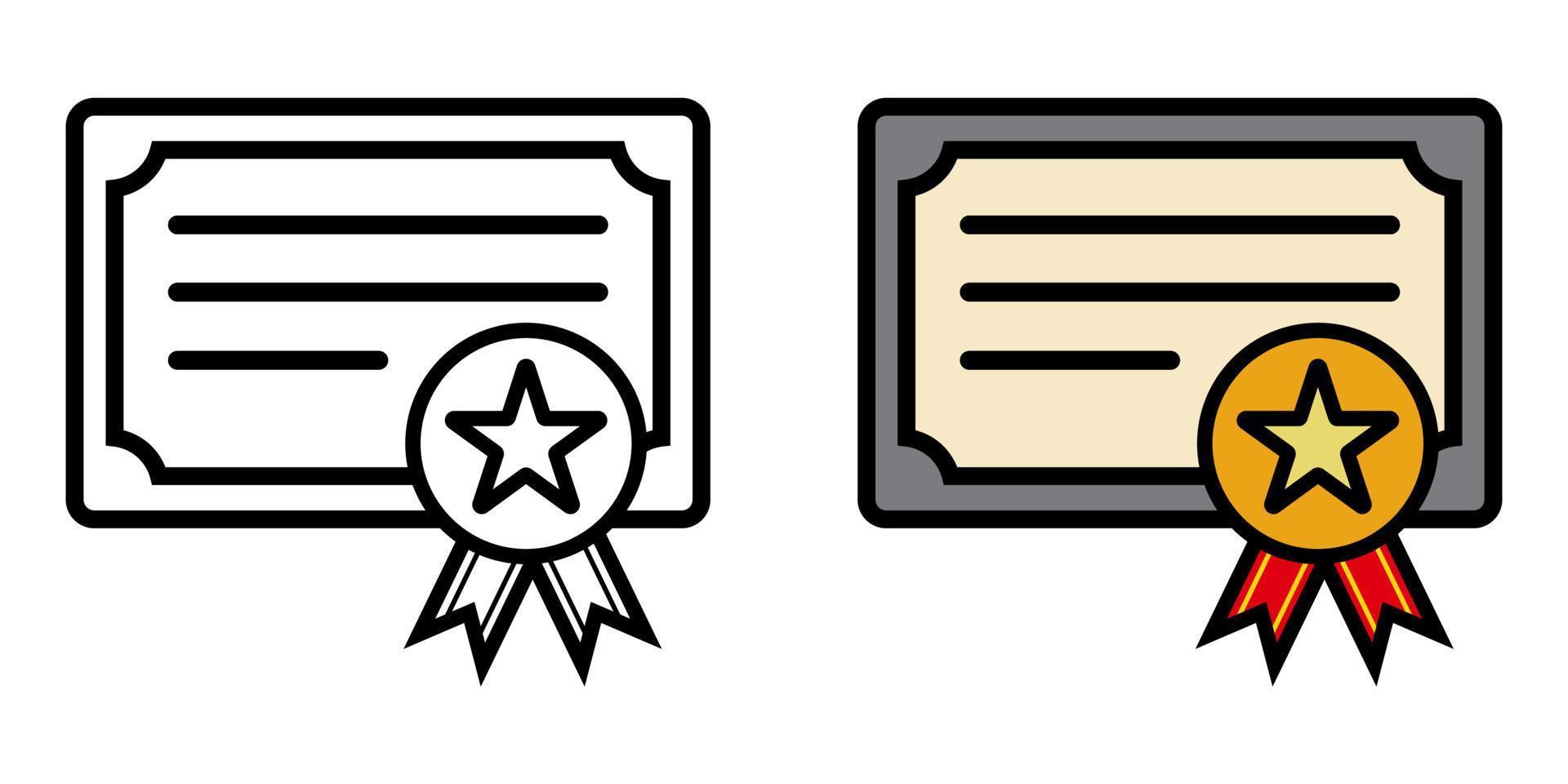 Illustration Vector Graphic of Digree, document, format Icon
