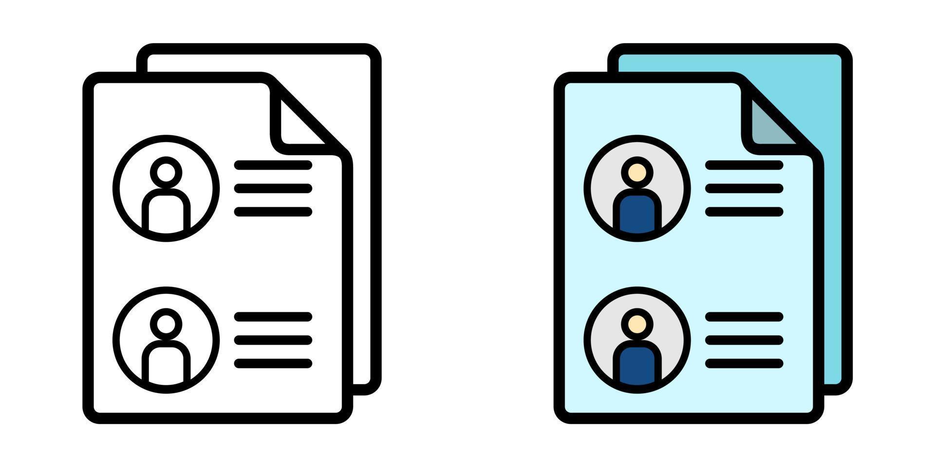 Illustration Vector Graphic of Contract, document, files Icon