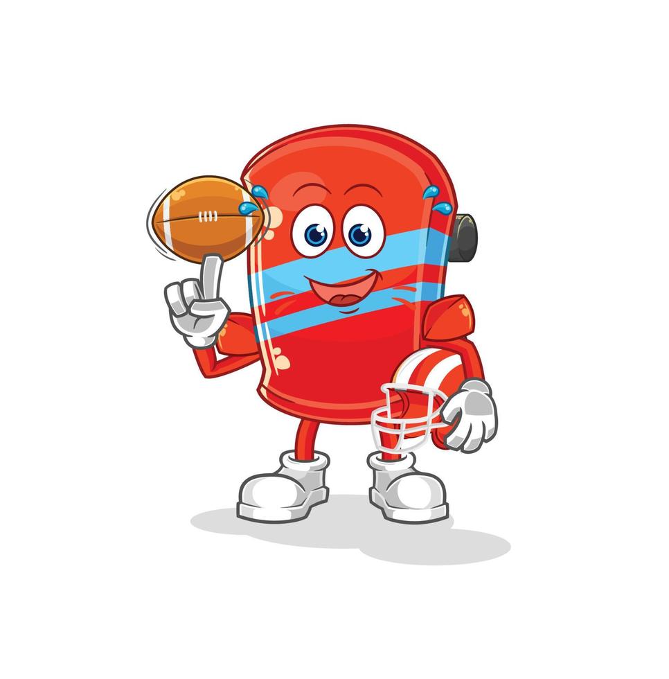 skateboard mascot vector