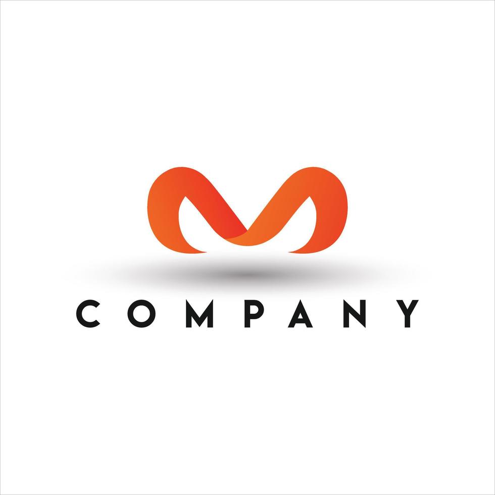 Master Web Logo. M Letter Logo vector