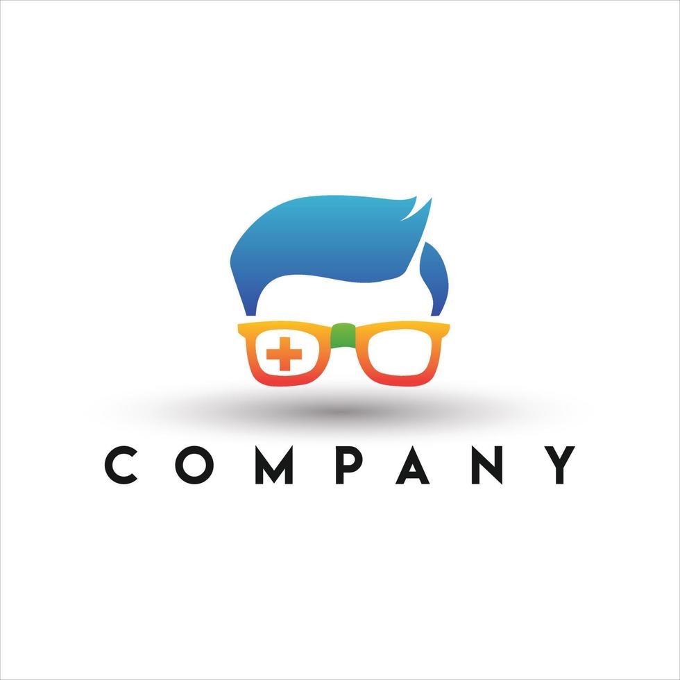 Geek Logo. Geek Boy Logo vector