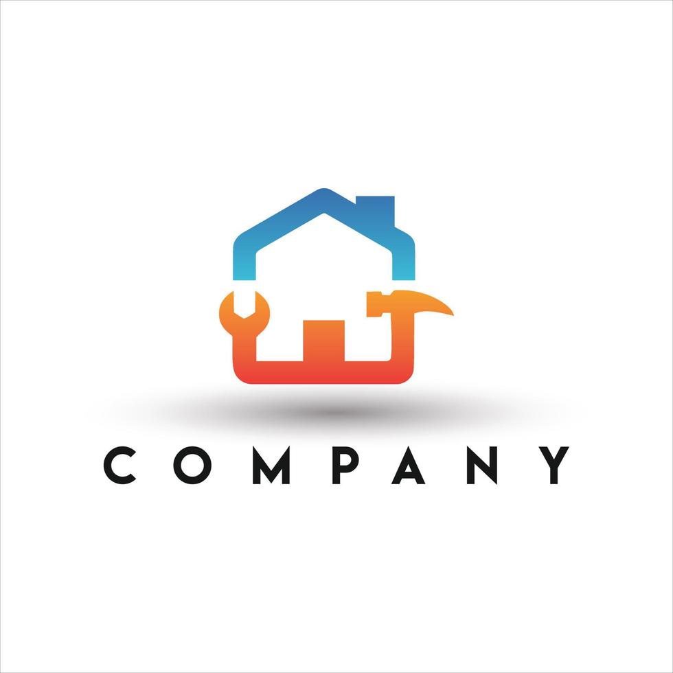 Building Construction  Logo. Repair Home Logo vector