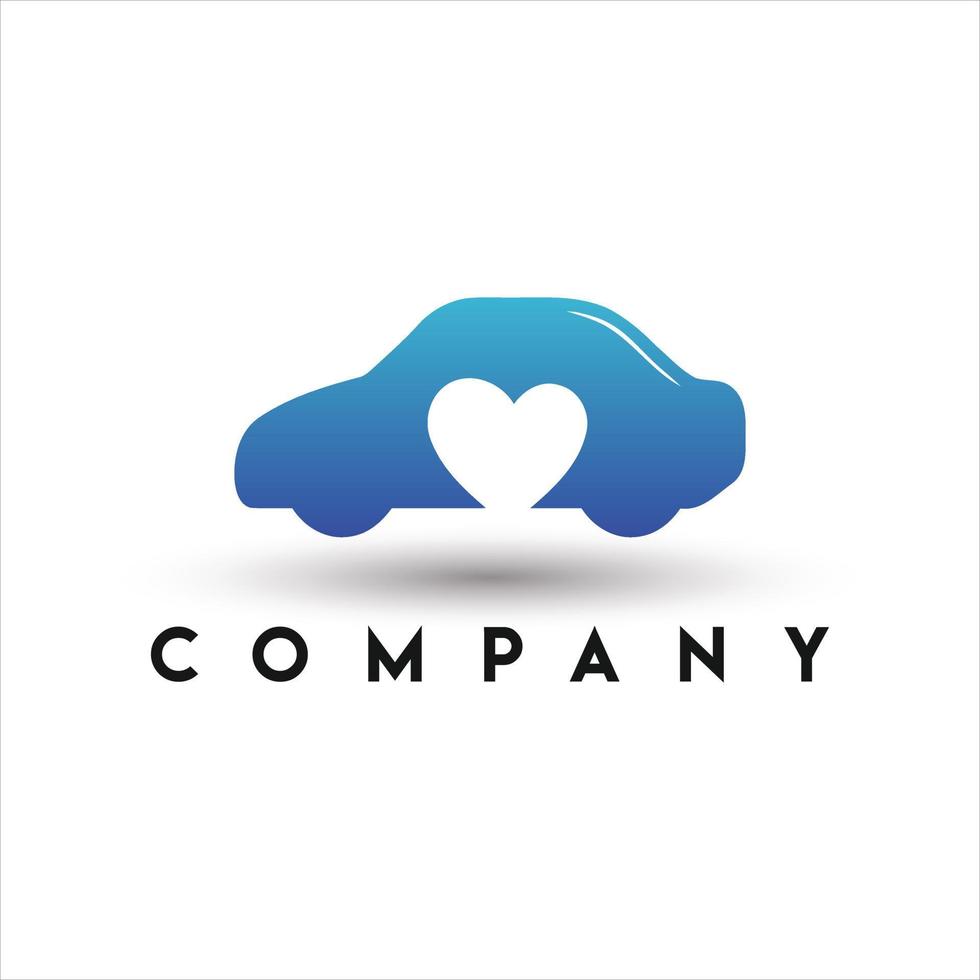Car Love Logo. Favorite Car Logo vector