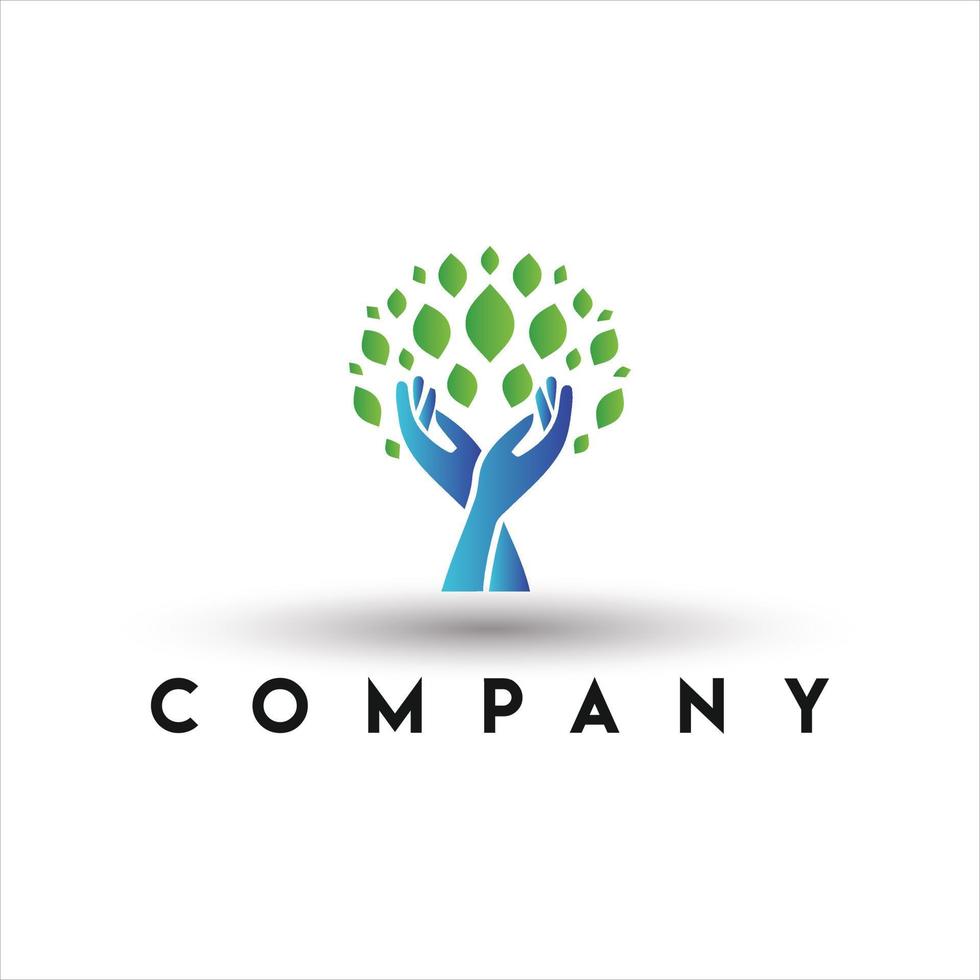 Inspire Tree Logo. Tree Logo vector