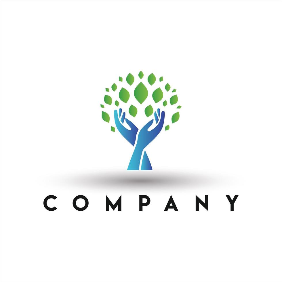 Inspire Tree Logo. Tree Logo vector