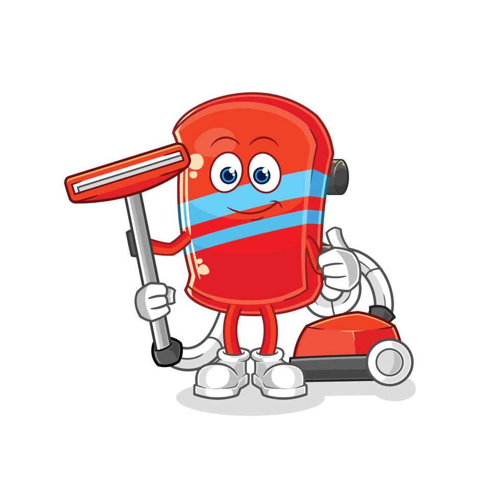 skateboard cartoon character vector