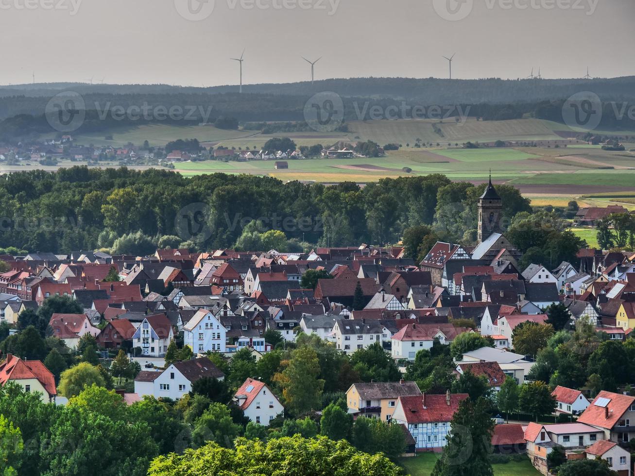 in the low mountains of hessen photo