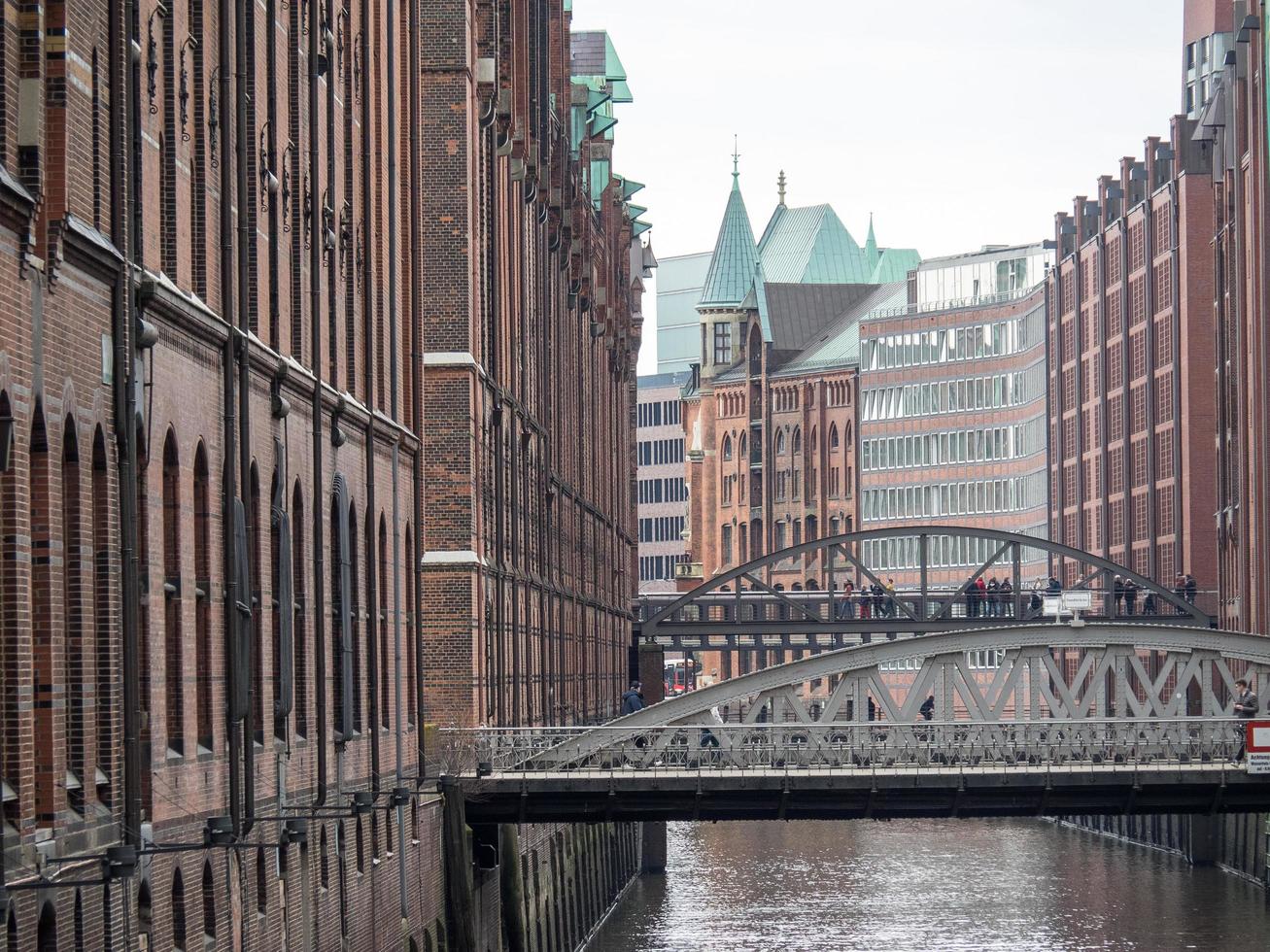 the city of Hamburg in germany photo