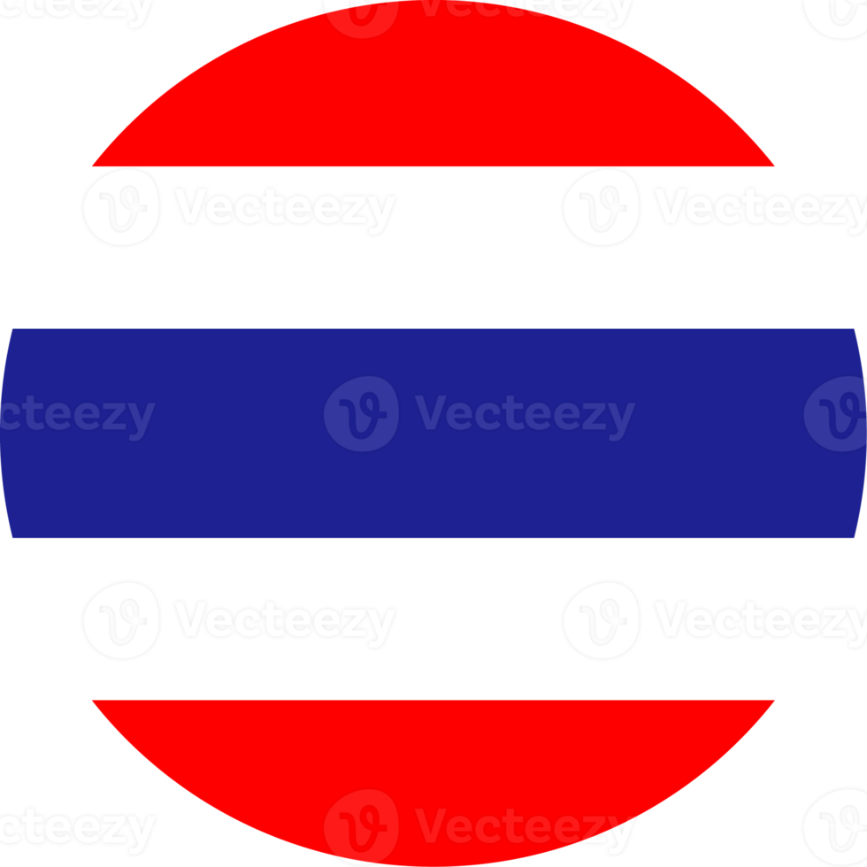 Thailand flag icon sign png