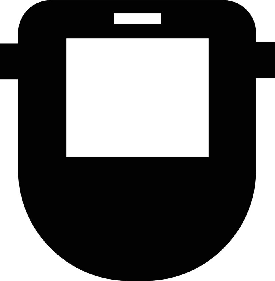 Construction tools icon on white background. Protective welding mask sign. welder mask symbol. flat style. vector