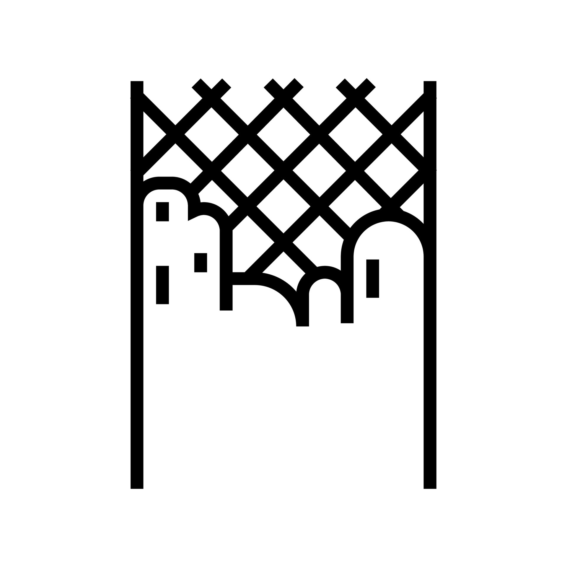 concrete layer road line icon vector illustration 10312259 Vector Art