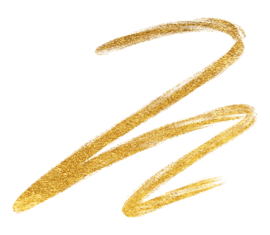 Gold gliter brush texture png