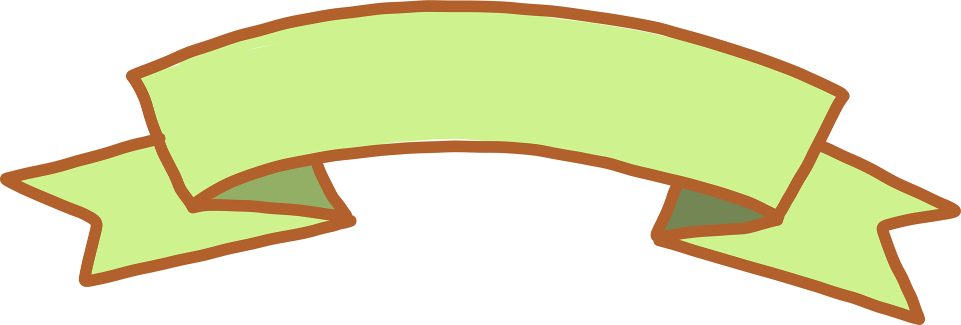 Vintage ribbon banner png