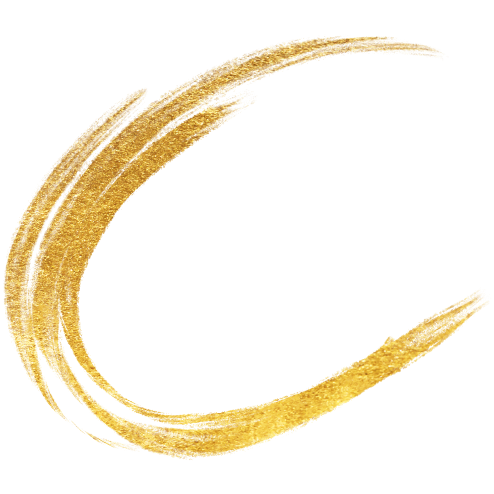 Gold gliter brush texture png